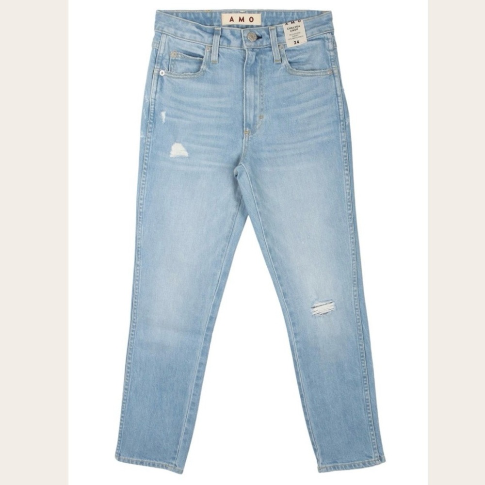 AMO Chelsea Crop in Desire - Size 28